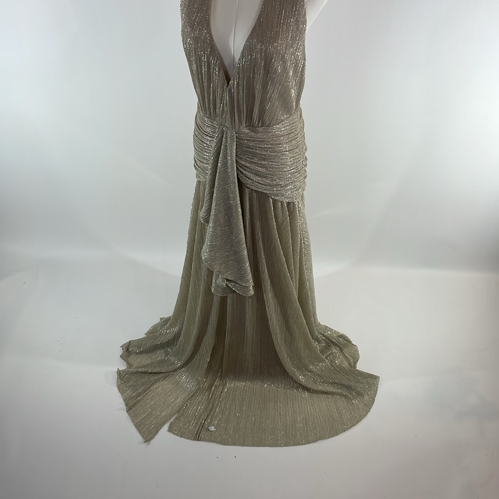 PatBO Lurex Draped Maxi Dress, 8 - Picture 15 of 16